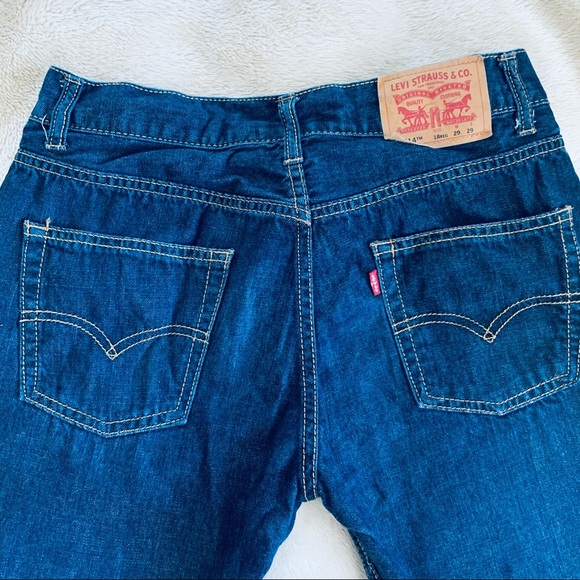 Levi’s Youth Straight Blue Jeans - Picture 6 of 6